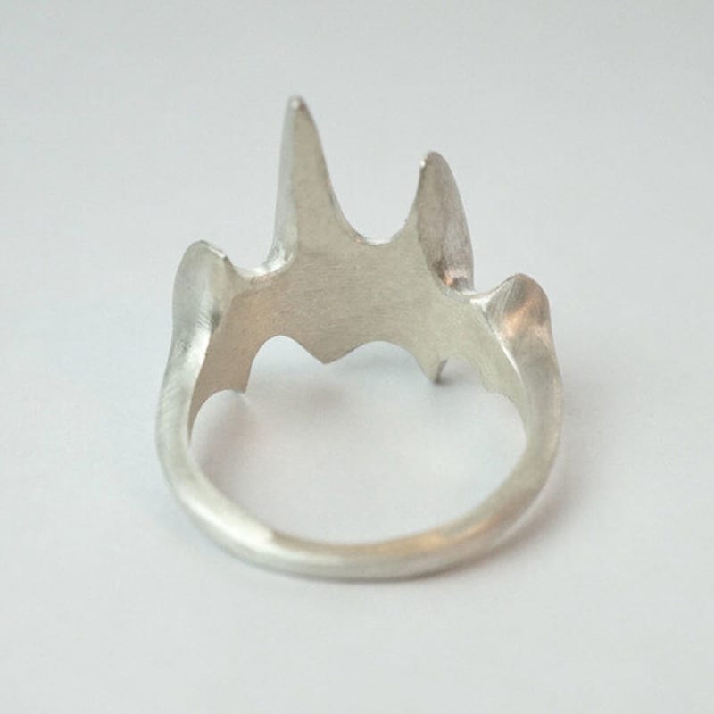 vacactsilver disorder pointed ring
