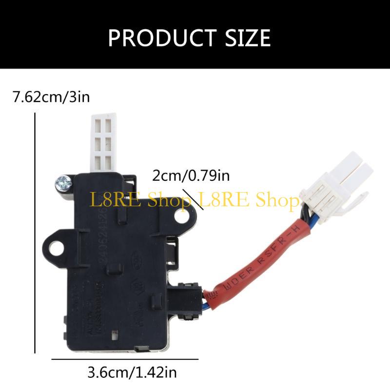 L8RE 5304511338 Tvättmaskinsbrytare Dörrlåsmontering Ersättning för 17438000001615 120V