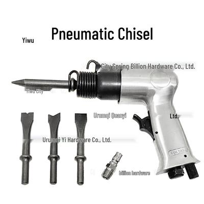 Młot pneumatyczny 150mm Zestaw łopat pneumatycznych z odrdzewiaczem i dłutem okrągłym