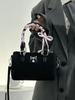 Sweet Bow Women's Matte Leather Shoulder Bags Ladies Small Crossbody Bag Portable Tote Female Purses Fashi Bost Handbags