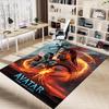 Avatar Fire Ash Carpet For Playroom Bedroom Living Room Sofa Home Decorkids Game Area Rug Nonslip Floor Mat