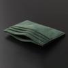 Suede Slim Card Holder With Multiple Card Slots Credit Bank Card Small Man Purses Perfect For Daily Commute Business Travel