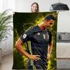 Fleece Blanket Sofa Winter Warm C-Cristiano Ronaldo Knee Bed Camping Flannel Fluffy Soft Blankets King Size Microfiber Bedding