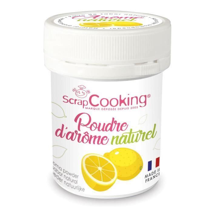 Natural Food Flavour In Powder Lemon - Scrapcooking {colour}