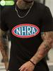 NHRA Officially Licensed 100% Cotton Tshirt - Black with ...