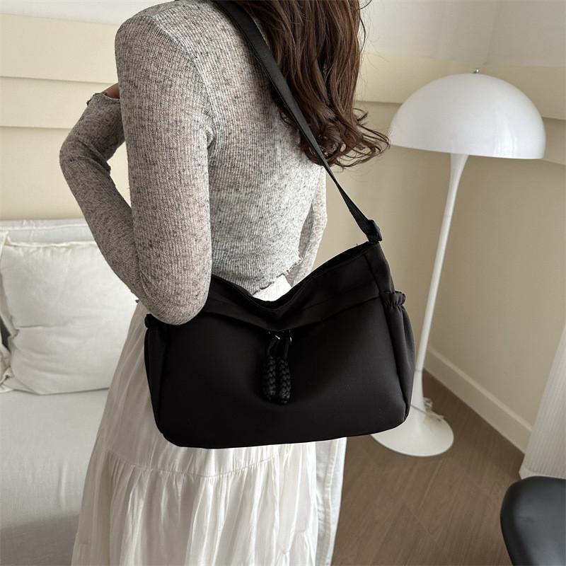 Fashionable Oxford Fabric Single Strap Tote Bag Trendy Street Style 2024