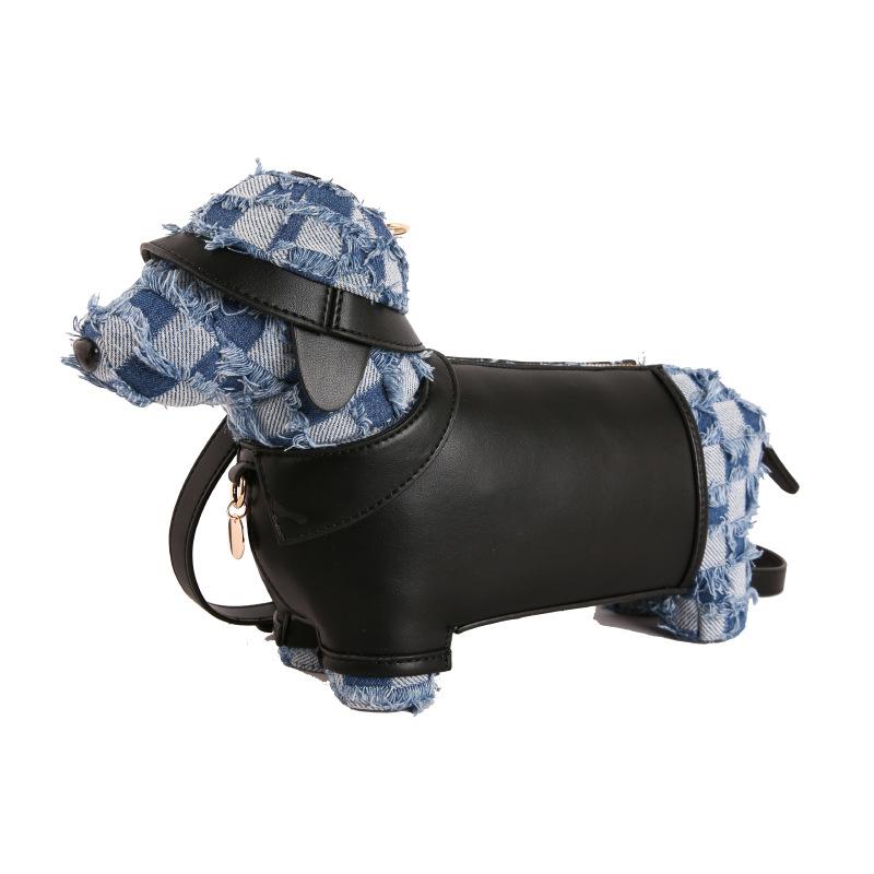 Kreative Hunde-Umhängetasche - Eine einzigartige Tasche für gelegentliche Reisen oder den täglichen Weg zur Arbeit, perfekt zum Cross-Body-Tragen