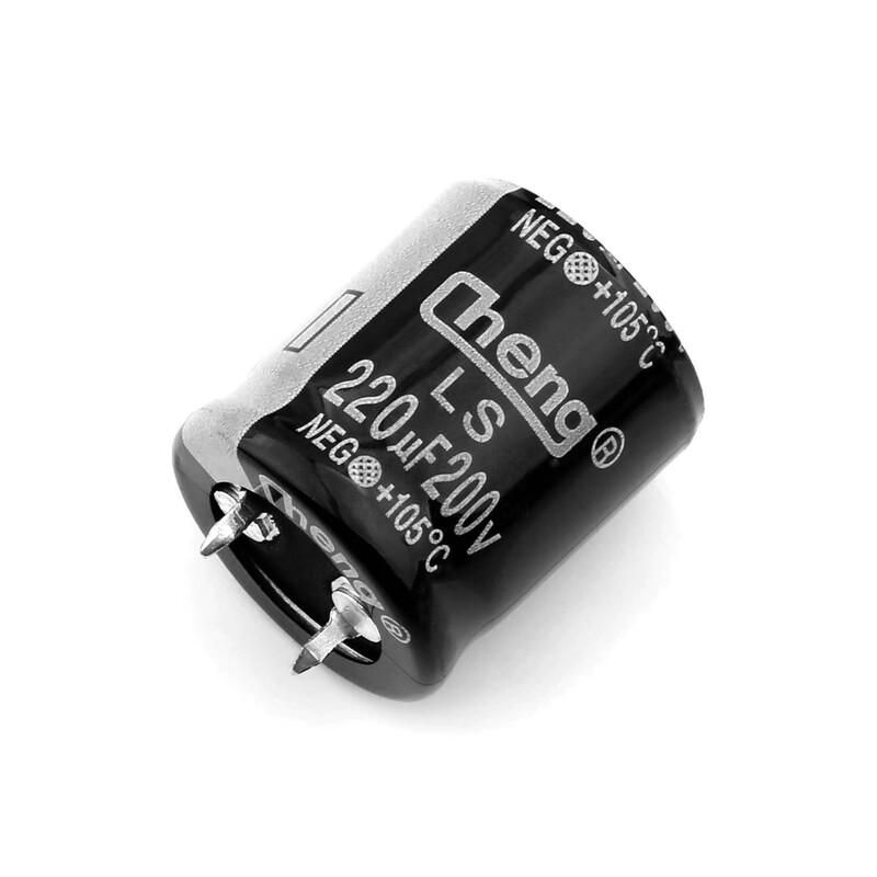 Zhi Shi 470uF 25V Green High-Frequency Electrolytic Capacitor (20 Pcs)