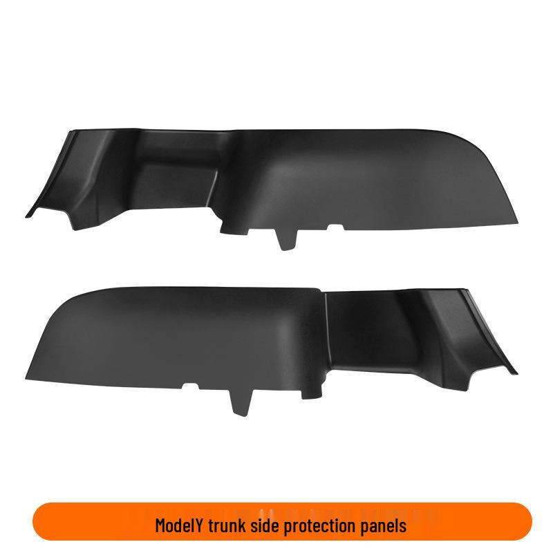 Tesla Model Y Suede Trunk Side Panels - Large Interior Modification Accessories