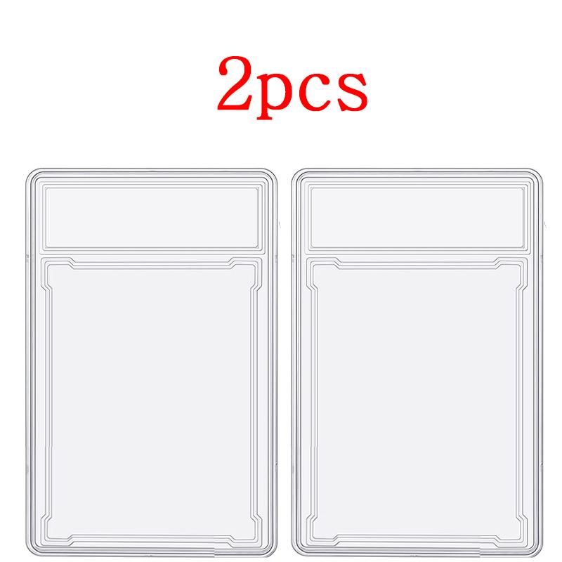 

35PT Activity Collection Cards Protector Trading Card Long-Lasting Sleeves 90x65mm Thick designed for Games Sports Cards Firm Plastic Holder