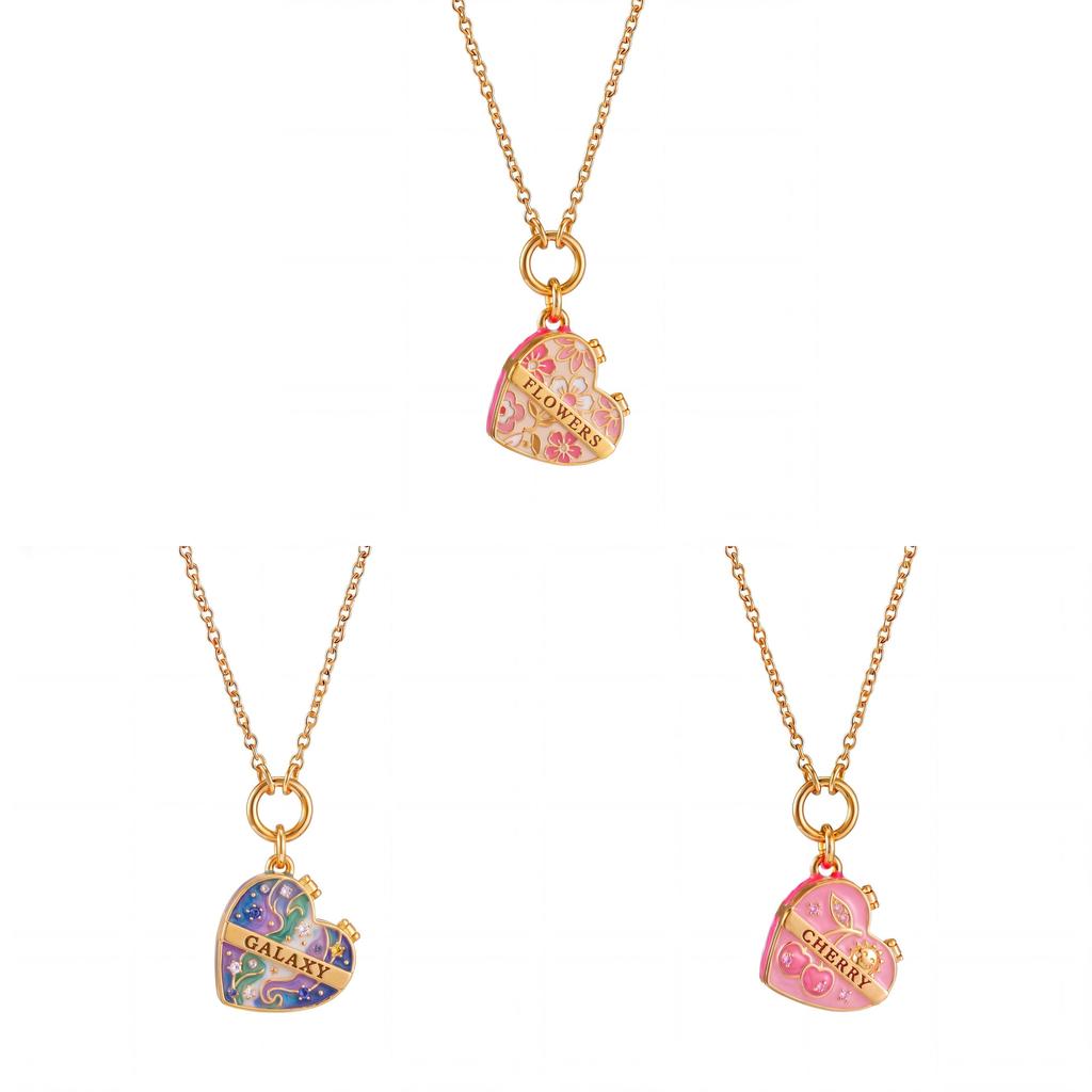 Heart Pendant Necklace Copper With Openable Clasp For Casual Wear