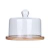 Glass Cake Stand with Dome Lid