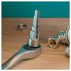 Clé étagée 5 tailles pour radiateurs et sanitaires 1/2" carré – acier chrome‑vanadium AIMOONSA