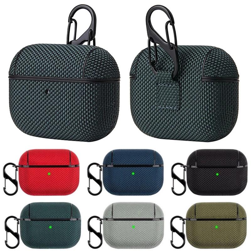 For Apple AirPods Pro 1st 2nd Gen Wireless Bluetooth Earphone Case For Air Pod 3 Textile Cloth Protective Case Anti Fingerprints