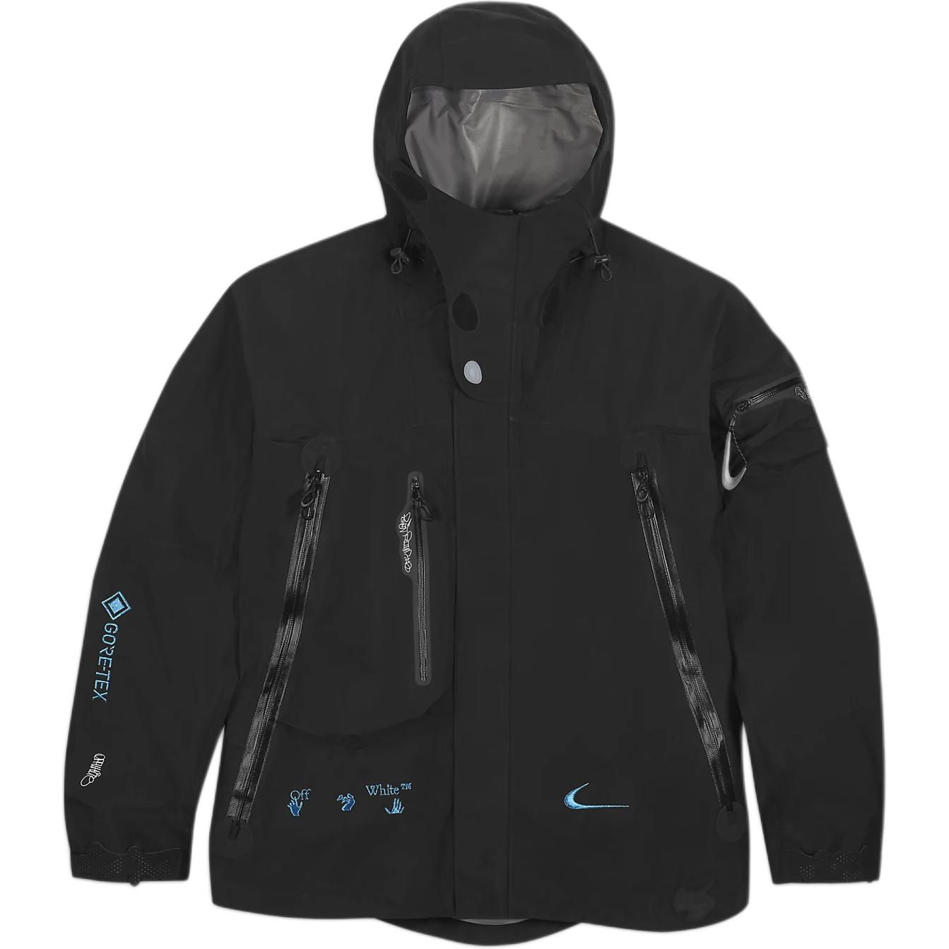 

Новая куртка OFF WHITE X Nike 007 Gore Tex Азиатская размерная сетка DQ6457-010 M