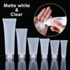 2PCS Portable Travel Size Squeeze Containers Shampoo Holder Refillable Bottle Cream Tube Lotion Packing