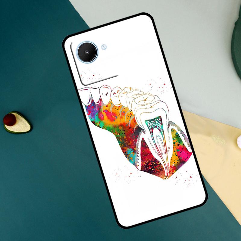 The Dentist Tooth For Realme C67 C53 C55 C75 C71 C61 C33 C63 C51 C65 11 12 13 14 15 Pro Plus GT6 GT7 Pro Case