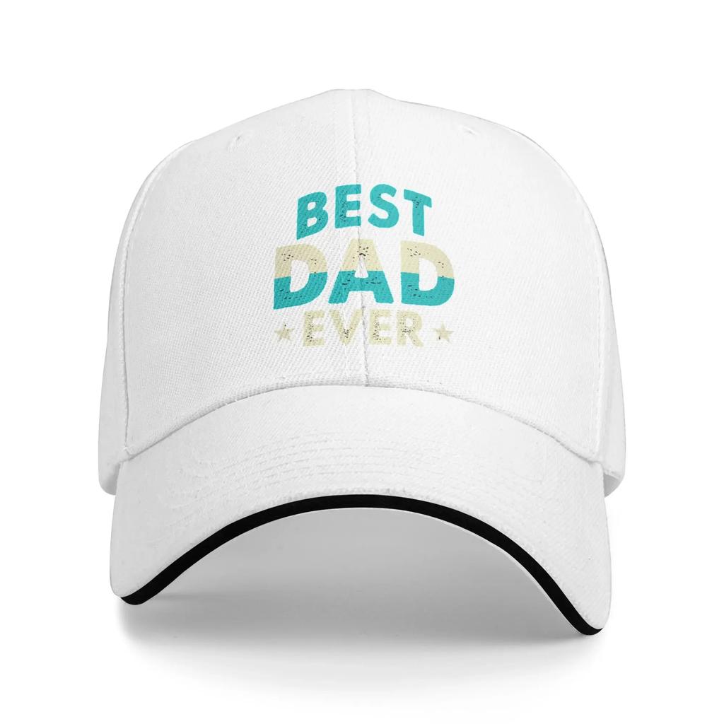 Mens Designer Best Dad Ever Hiking Baseball Caps Boy  Printing Trucker Cap Womens Pool Party Sunscreen Hats