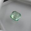 Natural Bluish Green Sapphire Loose Gemstone 3.75 ct Square Cut September Birthday Birthstone