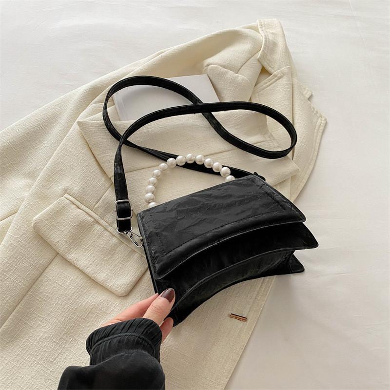 Chic Summer Crossbody Bag For Women 2024 Trendy Pu Shoulder Bag Vintage Look