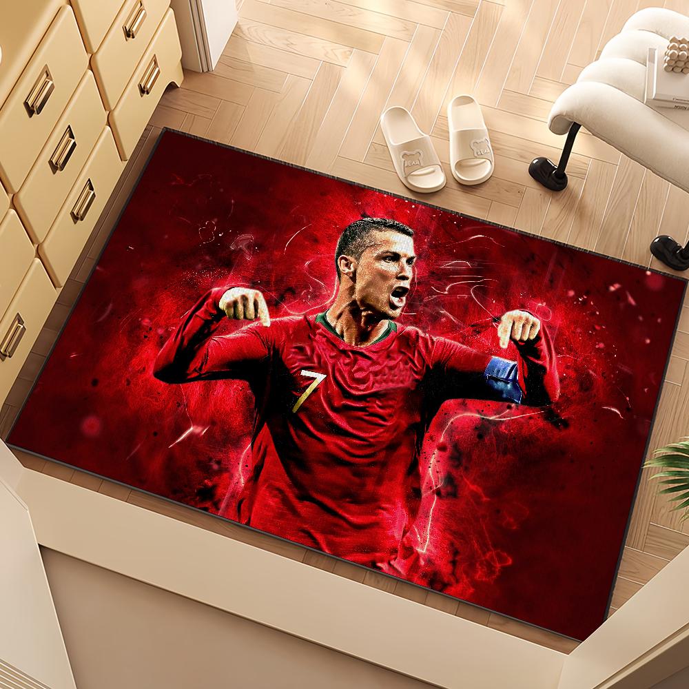 C-Cristiano-s Ster R-Ronaldo-ES klein tapijt Voor Huis Slaapkamer Decoratie Keuken Bad Super Absorberend Vloerkleed Tapijt Voet Antislip