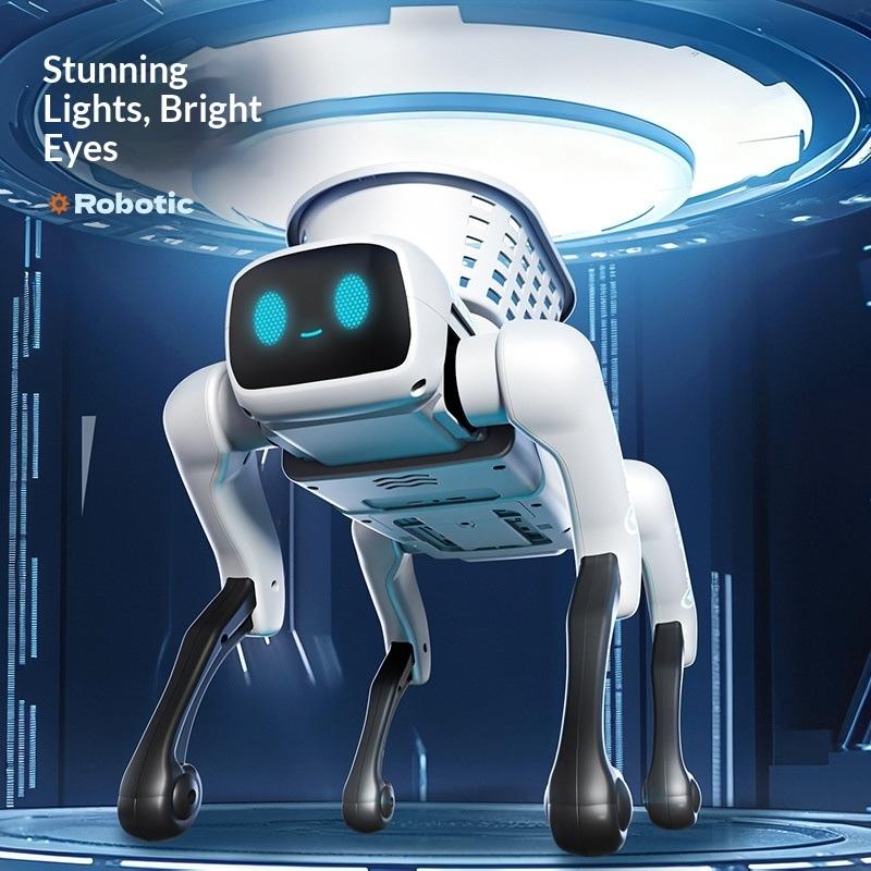 Smart Bionic Robot Dog Remote Control Electric Toy AI Programming Educational Toy For Kids Boys Birthday Gift New Arrival