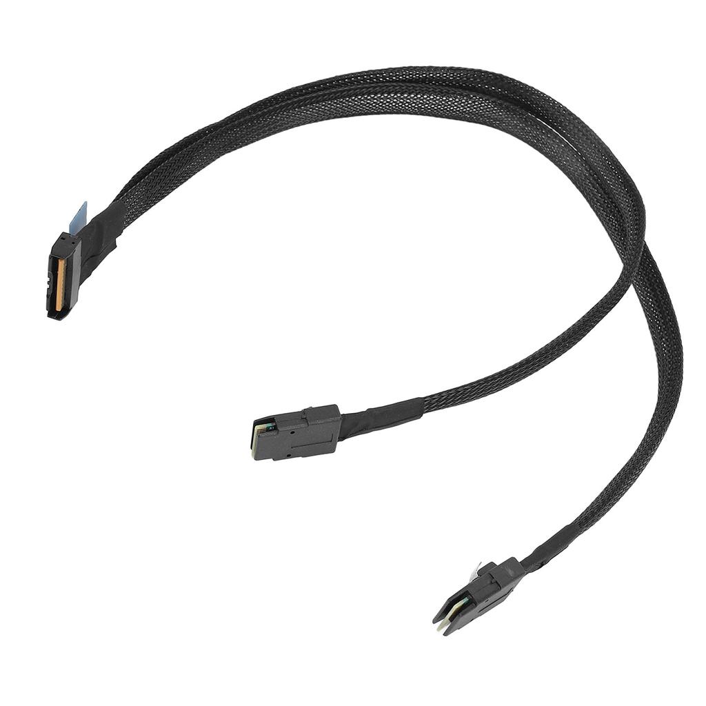 MCIO 8i to 2xSFF‑8087 Cable PCIe 5.0 32 GT s High Speed Transmission Adapter Cable for Server Data Centers 50CM