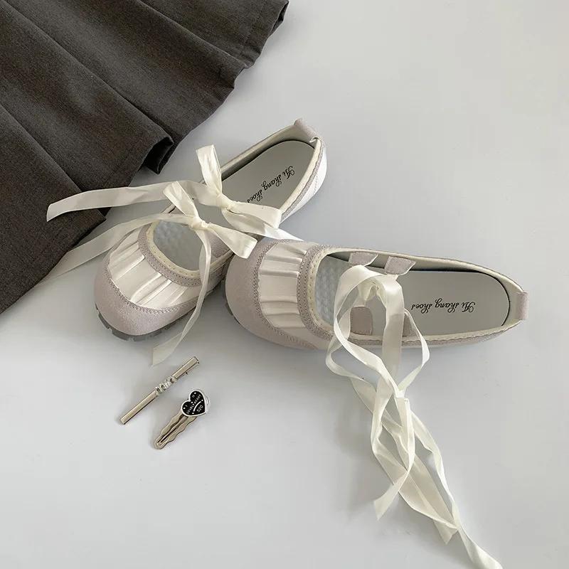 

Модные туфли на плоской подошве с круглым носком и бантом, женские мокасины, уличные женские туфли Мэри Джейн без застежек, мягкие туфли на плоской подошве, женские повседневные балетки 35