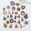 Fumaide Christmas Snowflake Brooch Set