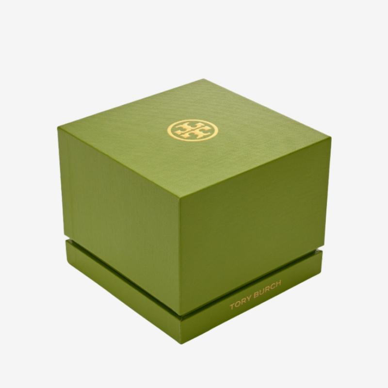 Tory Burch The Eleanor Shell Square Women S Metal Watch Tbw1094