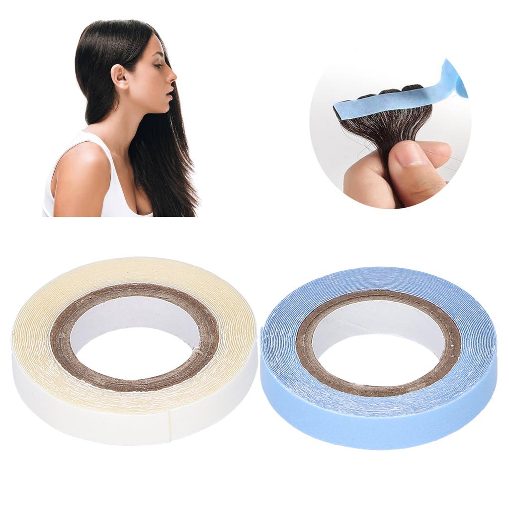 2pcs Hair Extension Adhesive Tape DoubleSided Adhesive Waterproof Tape for Hair Extension Wig