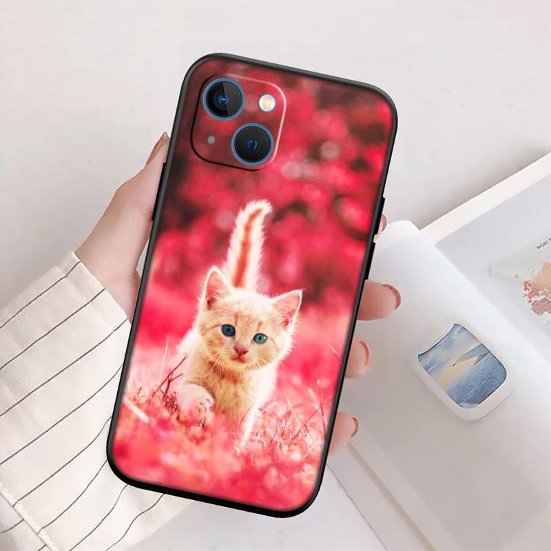 Cat Kitten Meow Shell Phone Case for Samsung Galaxy Note 10 20 S23 S24 S25 Ultra FE Plus Edge Lite A02S A35 A07 A17