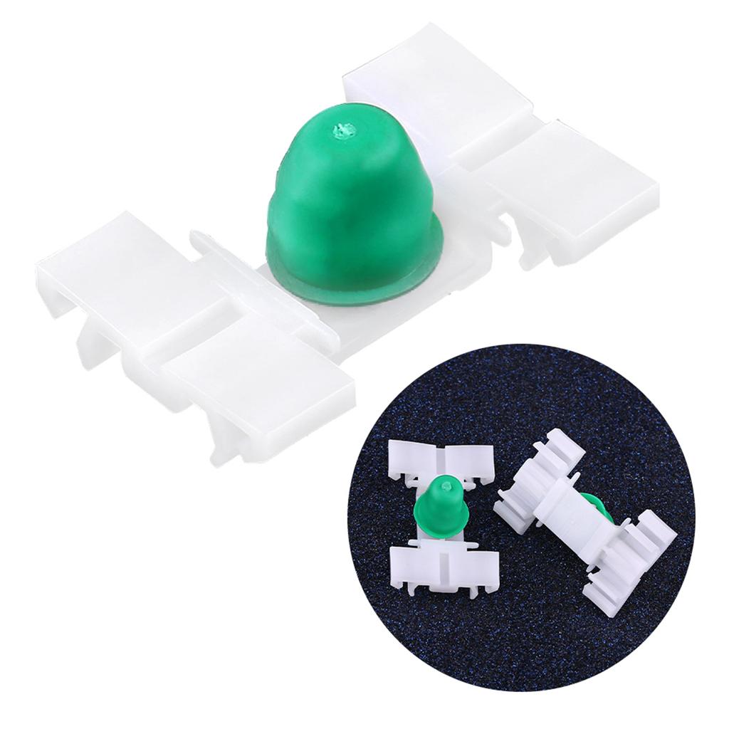 50 Pcs White Plastic Car Door Moulding Trim Clips Retainers Fasteners For BMW 3 Series E36 E46