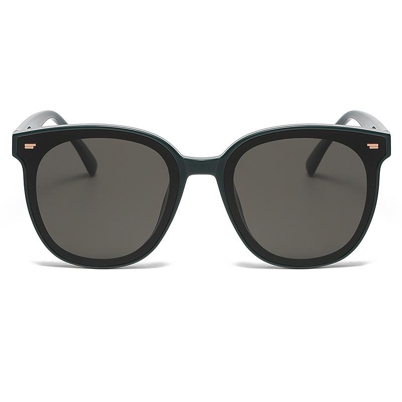 New Large Rim Sunglasses Women's Uv Protection High Sense Sun Glasses Internet Influencer Street Snap Nylon Polarized Sunglasses