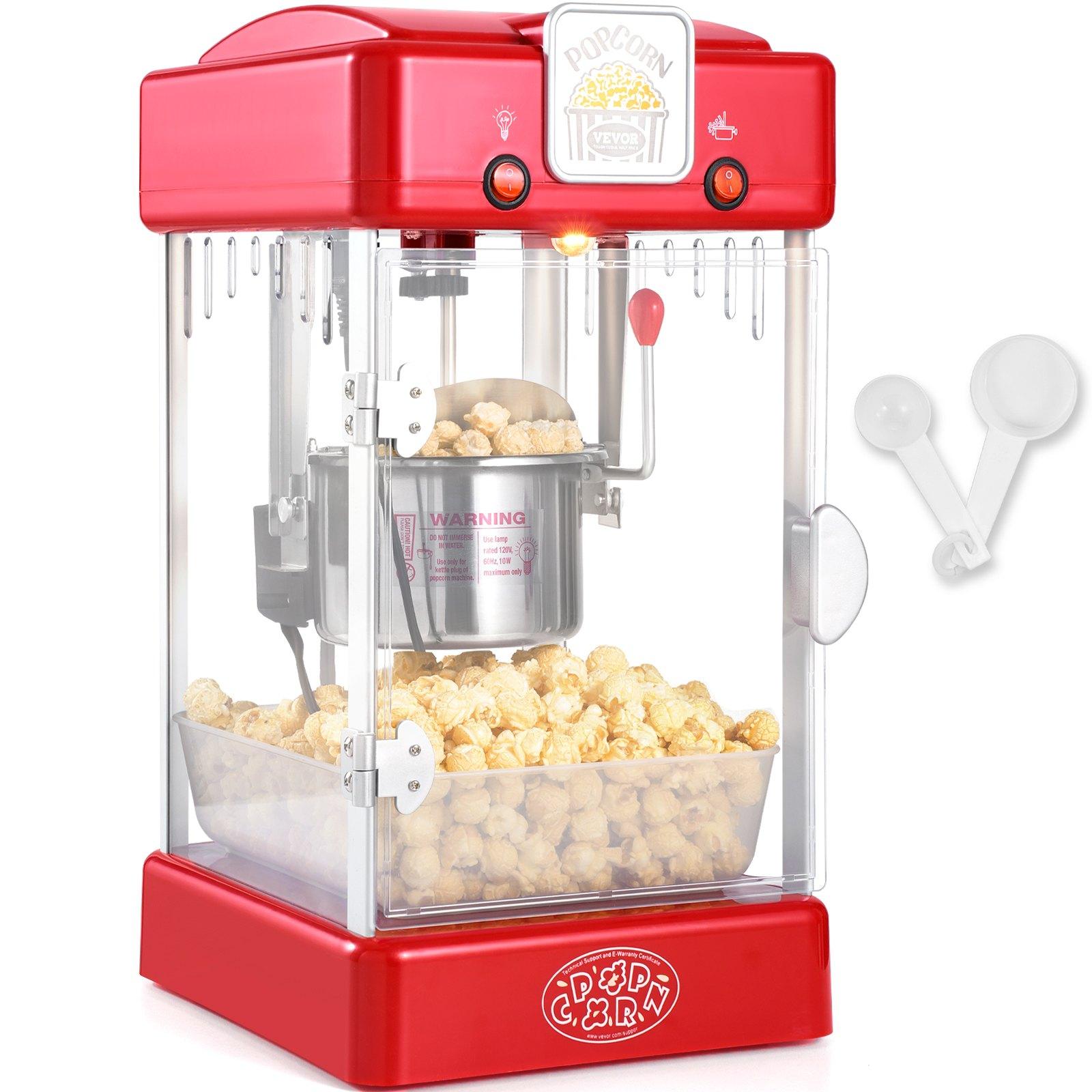 VEVOR Popcorn Maker, 300W Popcorn Popper