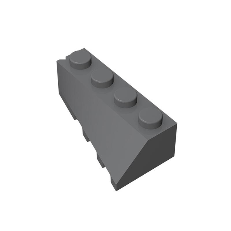 

MOC 10PCS 43721 Wedge 4x2 Sloped Board Constructing Blocks Kit Left Connector Bricks Particle Puzzle DIY Toys Children Birthday Present