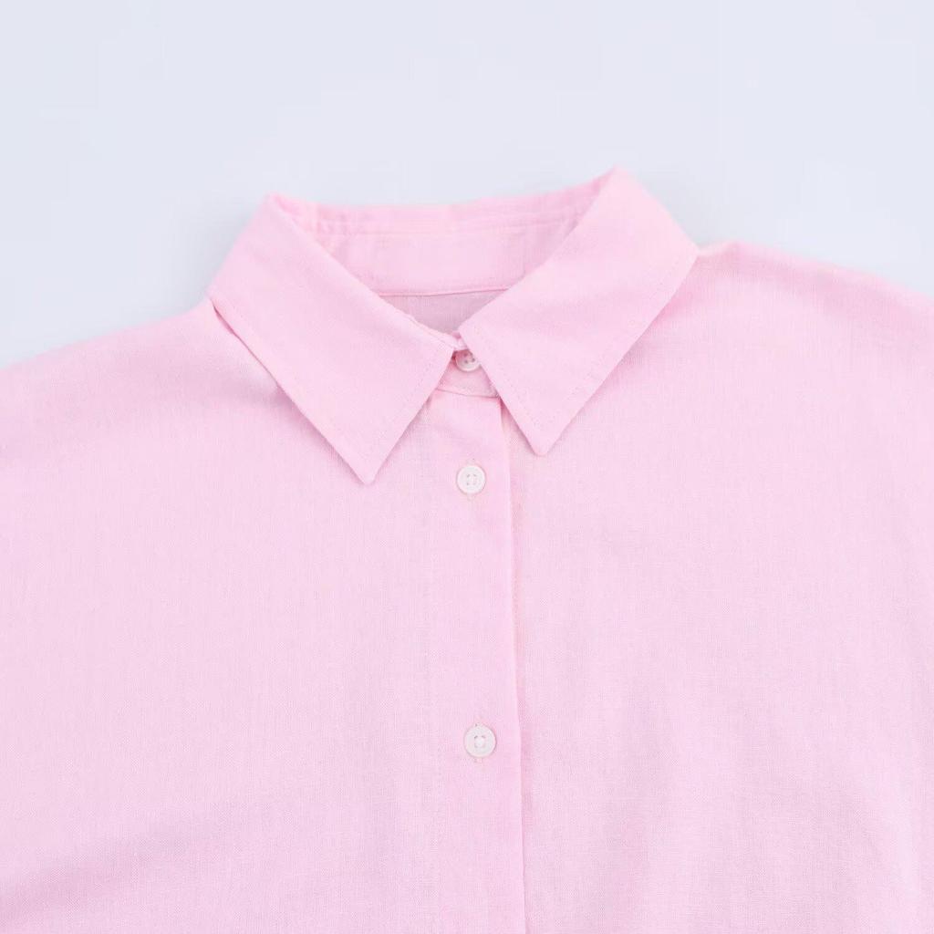 Women's Multi-Color Waist-Defining Tie-Up Fashion Shirt