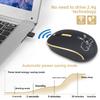 Applicable To General Computer Hua USB + Typec Wireless Mouse Girls Mouse