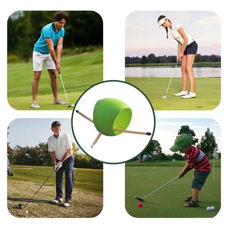 Golf Swing Training Aid Adjustable Buckle Tool for Posture Correction and Smooth Swing Practice Indoors Outdoors