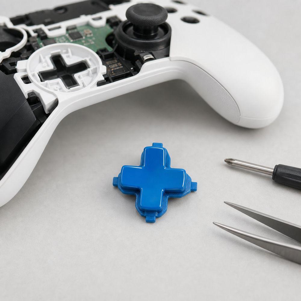 Snap-Fit Tabs D-Pad Replacement Button Cross Control Button for Xbox One S Game Controller Repair