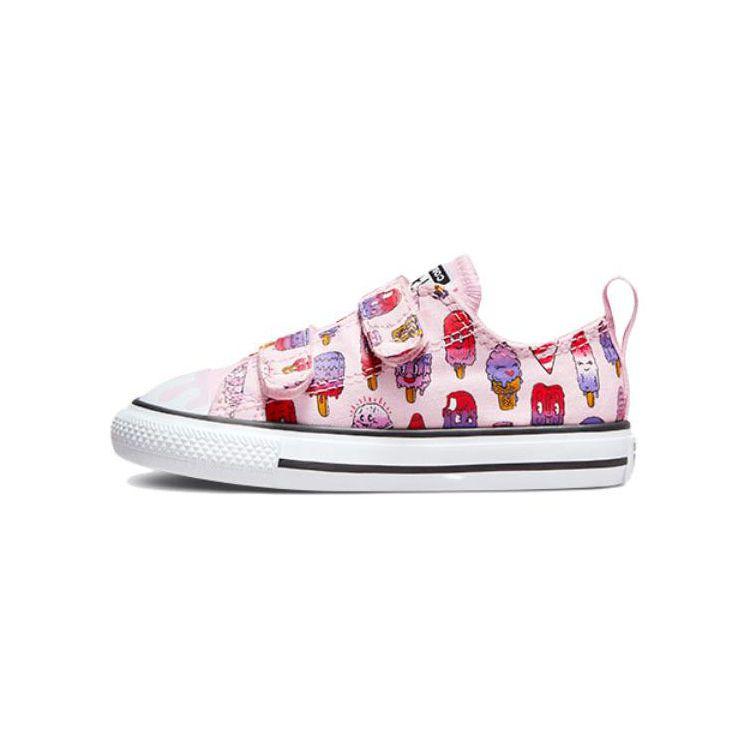 Converse Chuck Taylor All Star Canvas Durable Lightweight Low Top Walker Shoes Baby Shoes Pink Purple A00389C