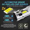 MAXGTRS 2PCS Canbus H7 H8 H11 LED 30000LM Super Bright Headlights 9005 HB3 9006 HB4 9012 HIR2 Led Lamp with Double Turbo Fan