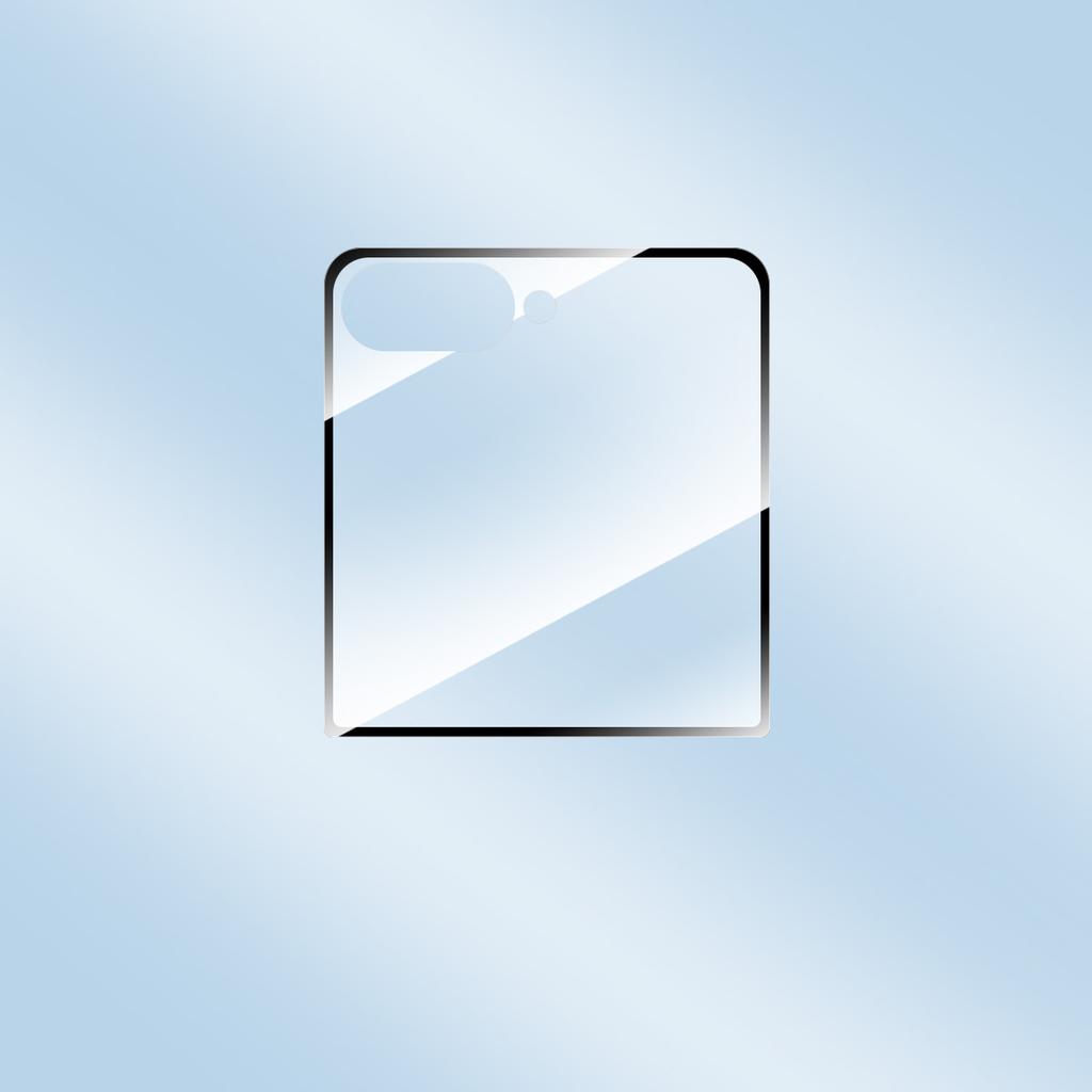 For Samsung Galaxy Z Flip7 5G Screen Protector ENKAY HAT PRINCE 9H Silk Printing 0.26mm Tempered Glass