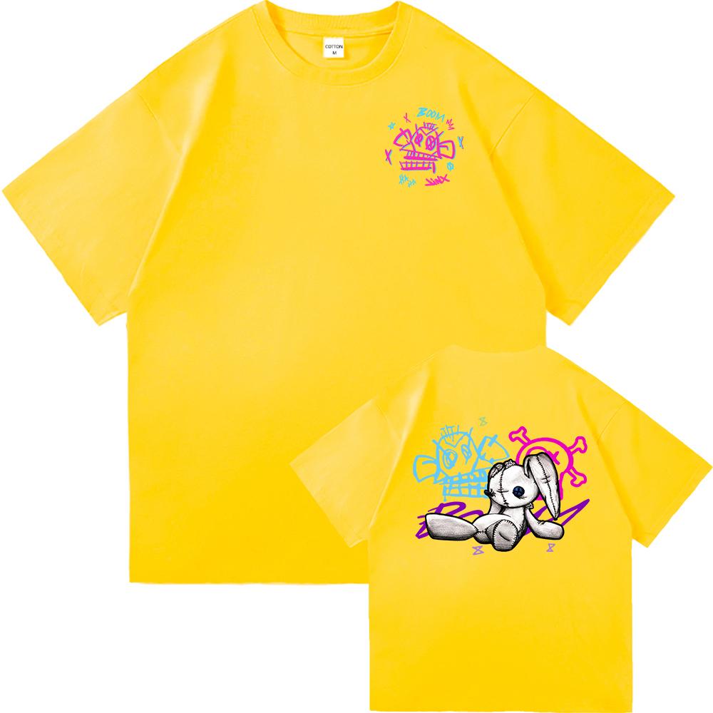 Arcane 2 T Shirts Fashion Men Harajuku Aesthetic Retro Anime Vi Jinx Tshirt Unisex High Quality Cartoon Vintage Cotton Tee Shirt