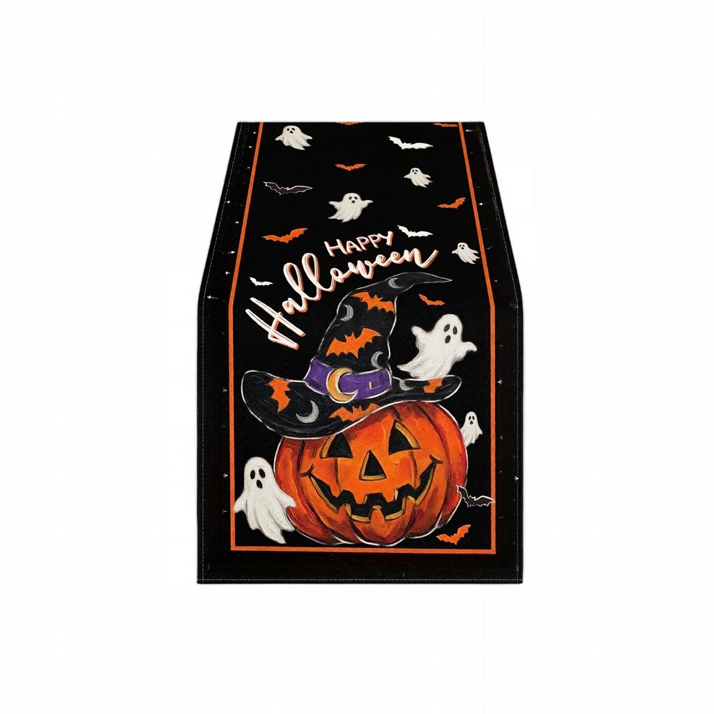 Halloween Decorative Table Runner for Entryway Doorway Party Decor