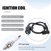 Ignition Coil 5-PIN CDI Box Solenoid 4-PIN Relay Voltage Regulator Spark Plug Kit For 50Cc 70Cc 90Cc 110Cc 125Cc ATV Chinese Go Kart Dirt Bike Pit