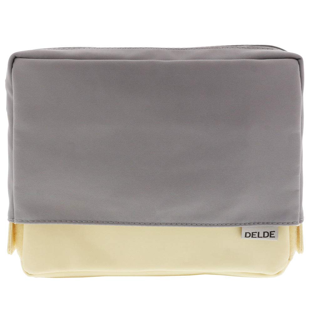 Sunstar Stationery Square Pouch L Delde Gray X White S2281562