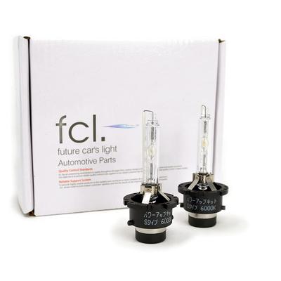 Fcl. 45W/55W HID Power Up Kit, Spezialbirne, Projektortyp, 6000K, Set of 2