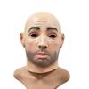 Halloween bald handsome man Latex mask Beauty Headband Creative masks Latex bald beauty headgear