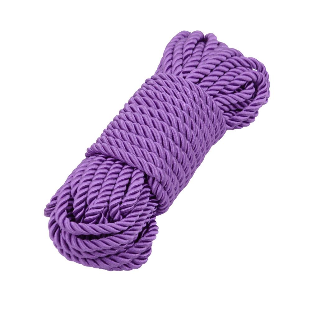 5 M 10 M Mercerized Rope Bed BDSM Binding Rope Hands and Feet Binding Training Adult Sex Product Props